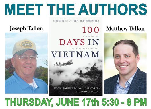 An Adventurous Third Thursday and Booksigning: 100 Days in Vietnam