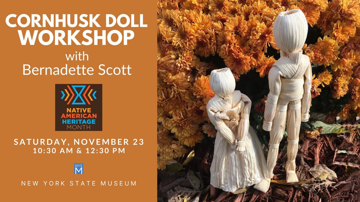 Cornhusk Doll Workshop with Bernadette Scott 