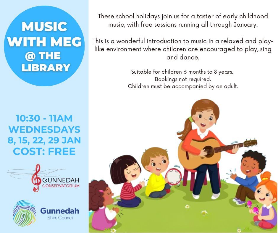 Music with Meg @ The Library