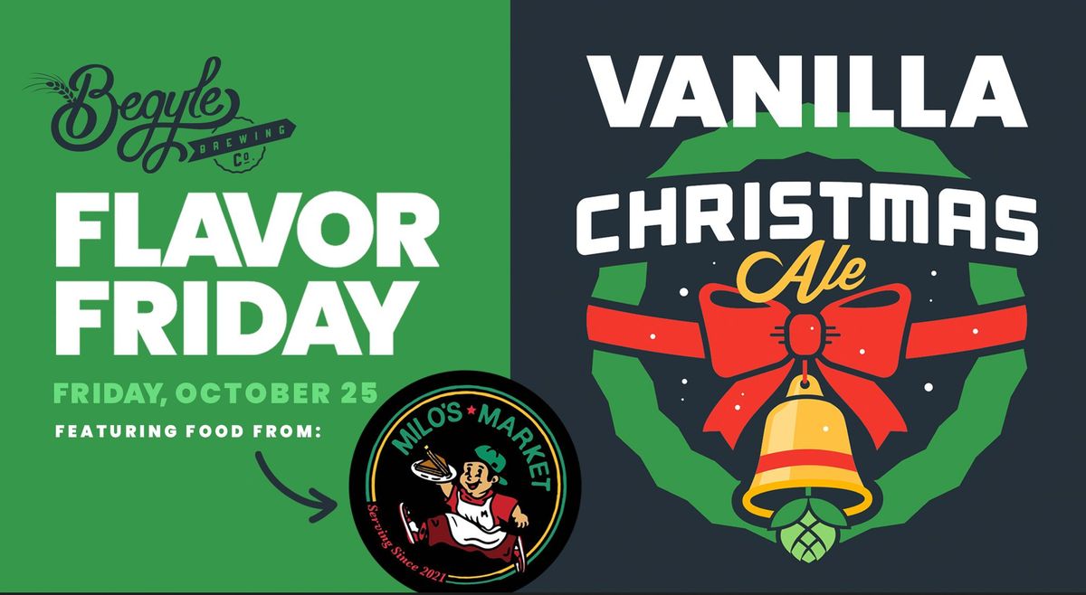 Flavor Friday \u2013 VANILLA Christmas Ale