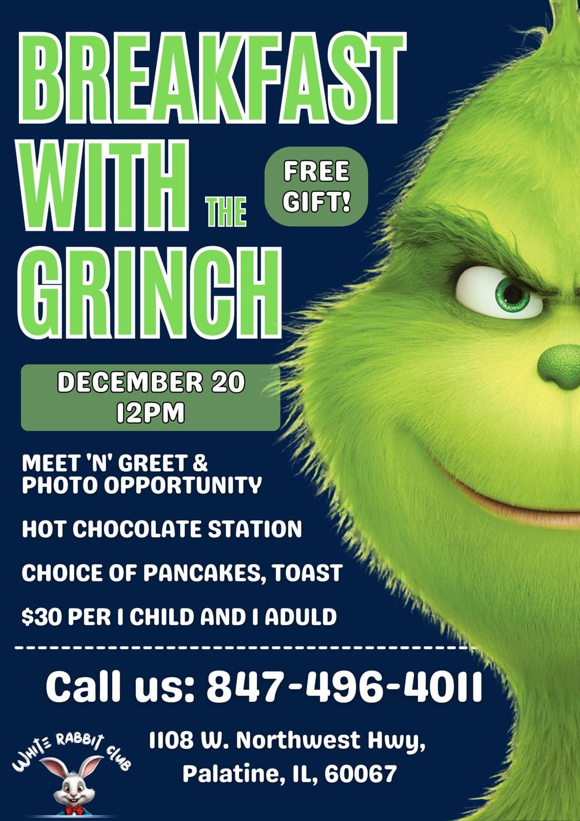 Brunch with Grinch 