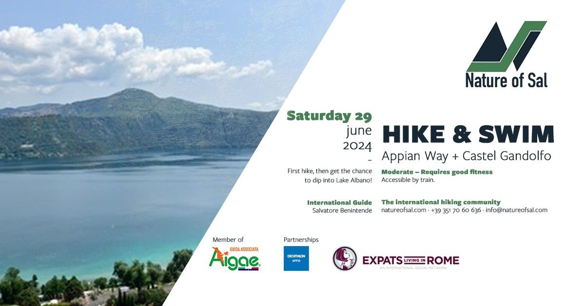 Hike To Castel Gandolfo (Francigena Del Sud) + Lake Albano