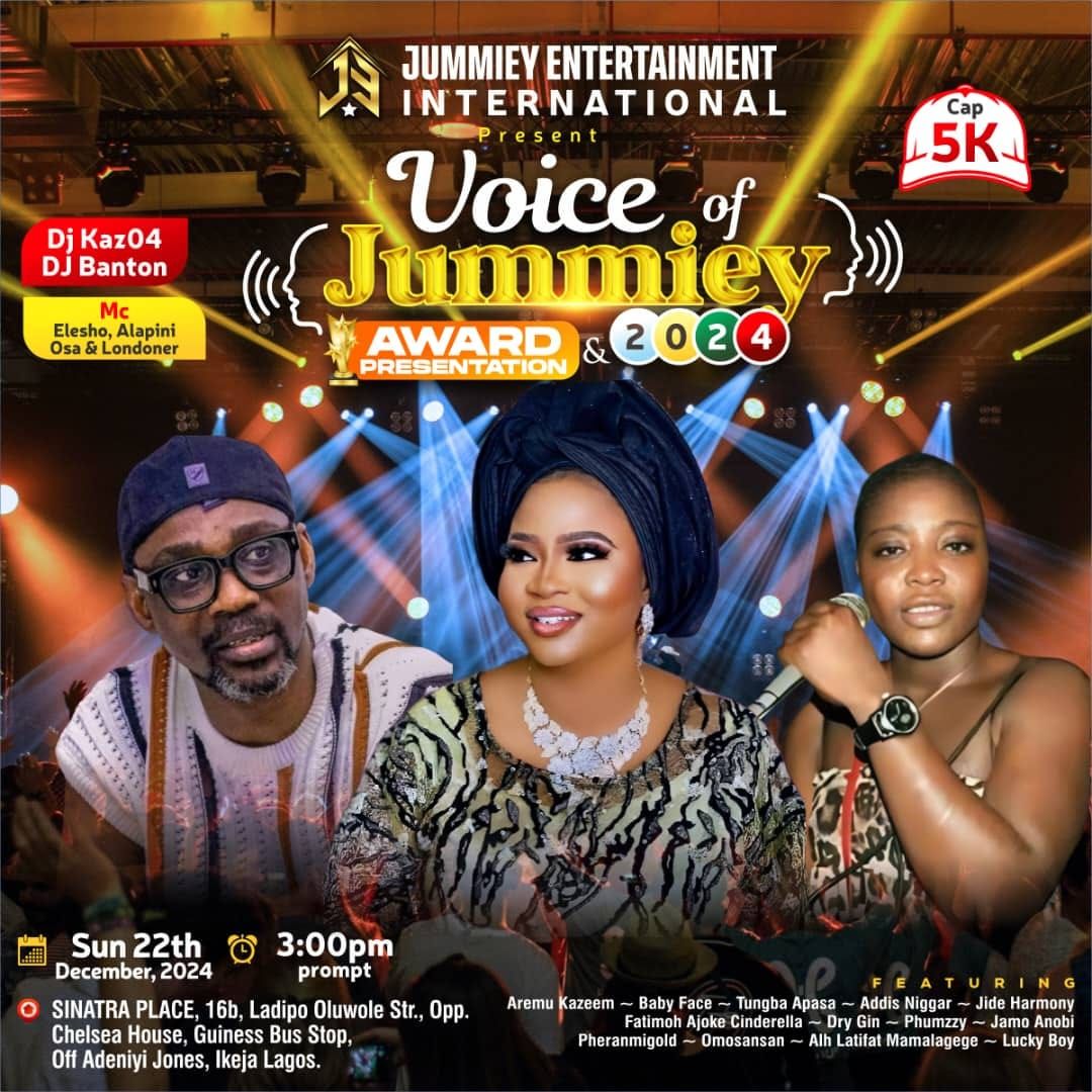 Voice of Jummiey award presentation 2024