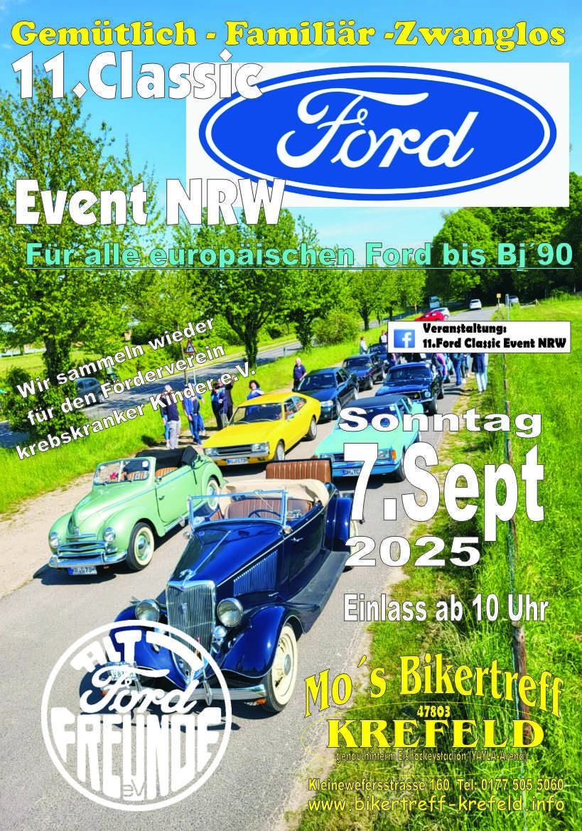 11. Classic Ford Event NRW 2025