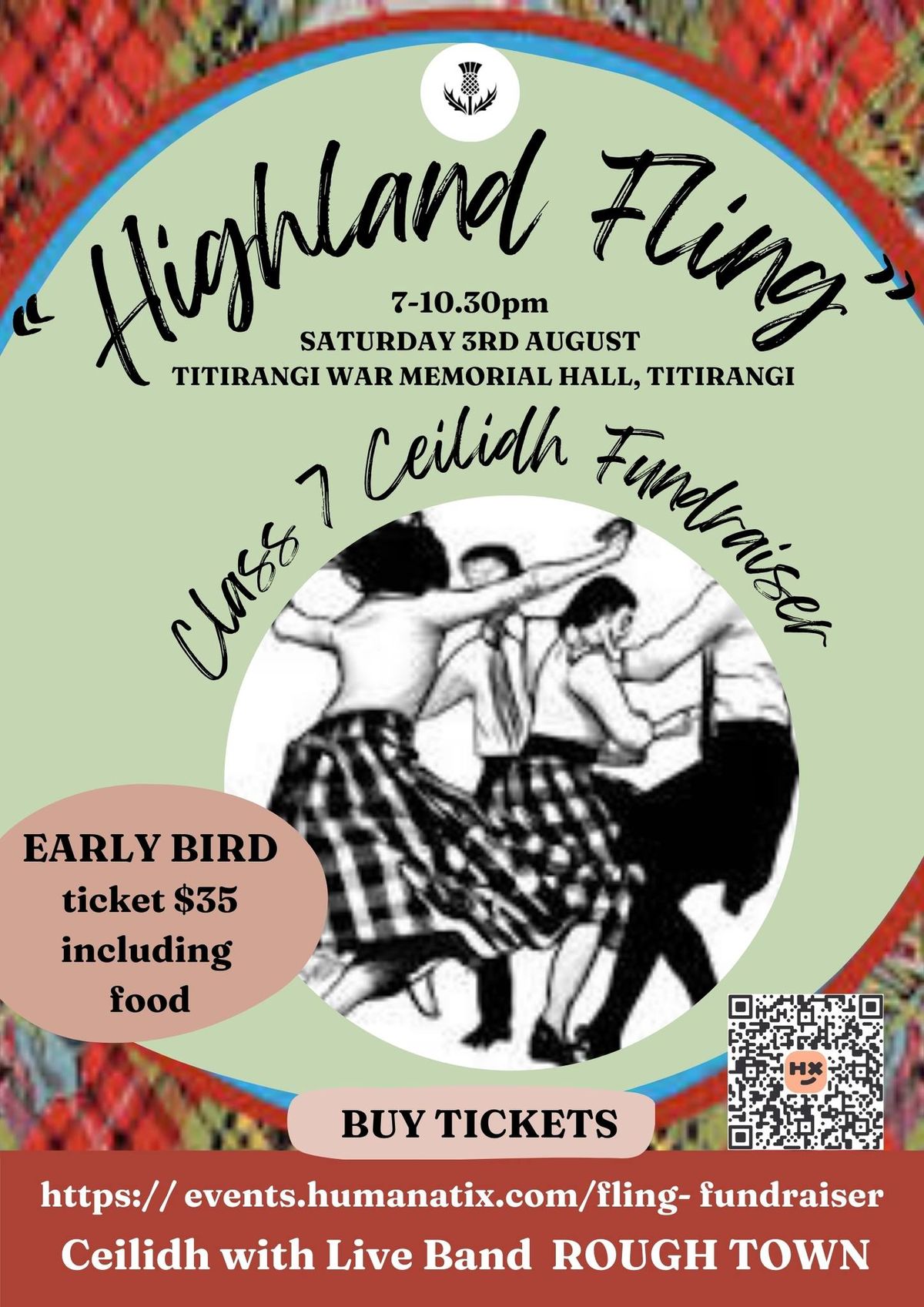 Highland Fling Ceilidh - Class 7 Fundraiser