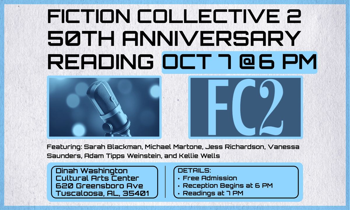 Fiction Collective Two 50th Anniversary Reading