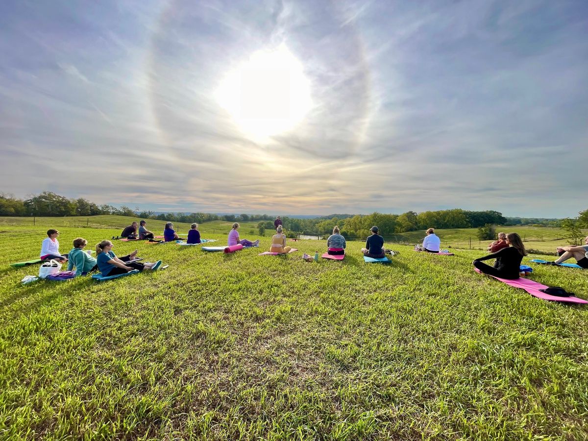 Yoga on the Farm 