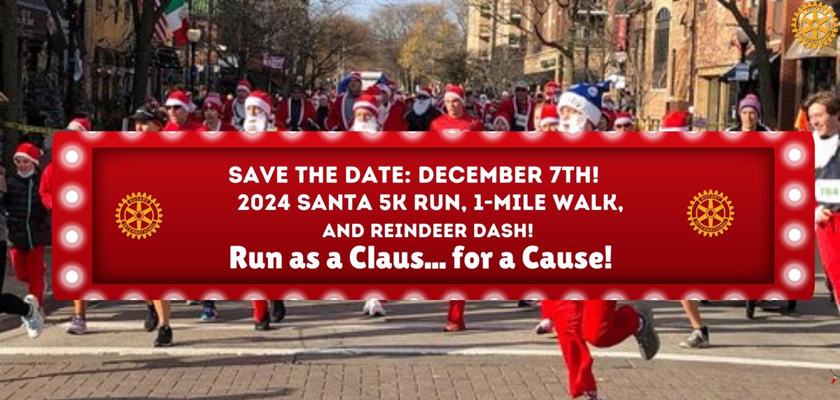 2024 Santa 5k Run, 1-Mile Walk, & Reindeer Dash! 