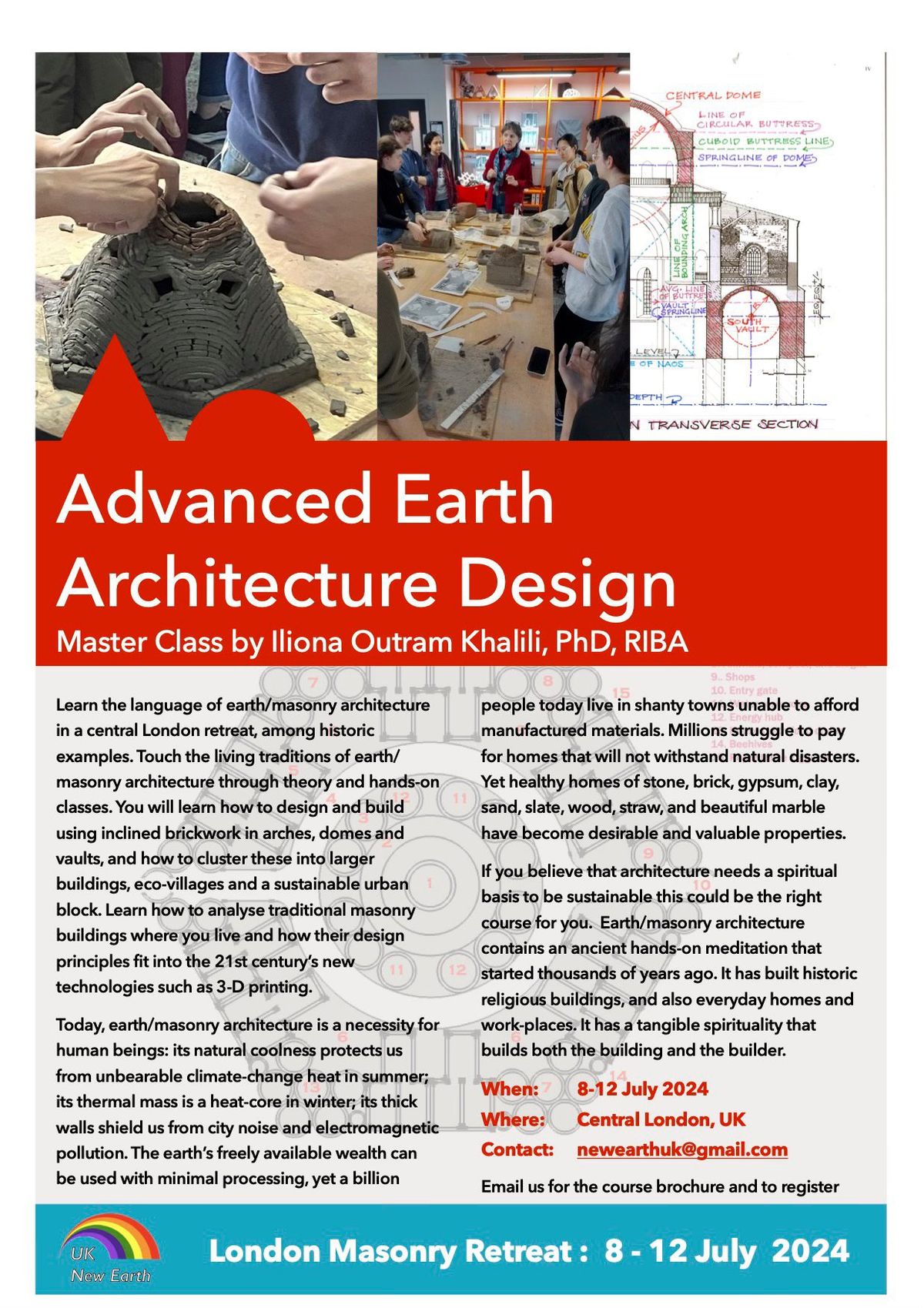 Advanced Earth Architecture Design: London Masonry Retreat