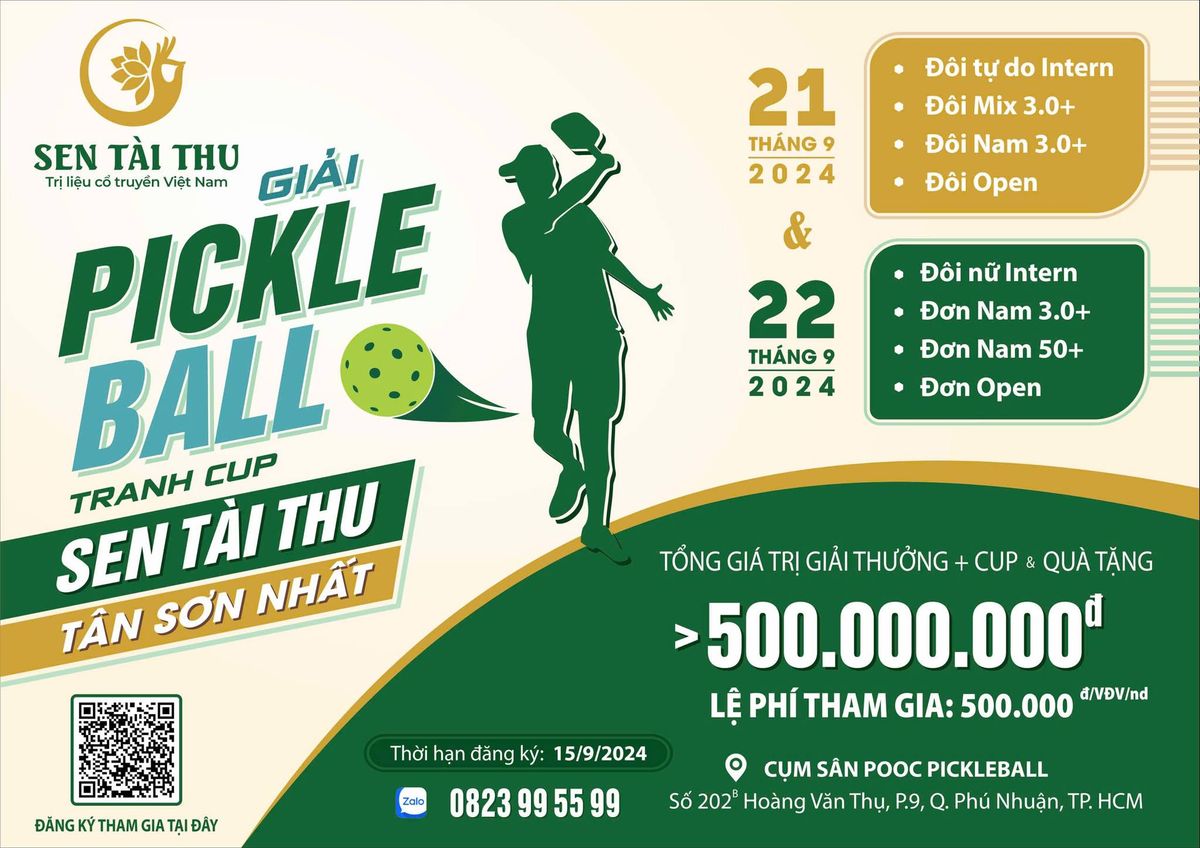 Sen Tai Thu\u2019s Pickleball Tournament