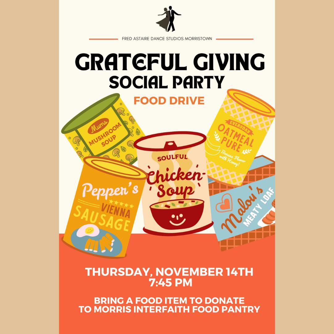 Grateful Giving Social Party- Food Drive