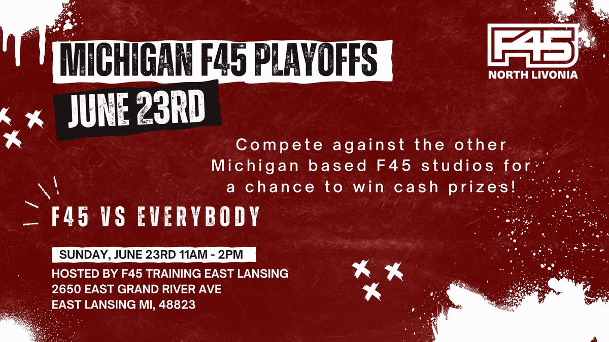 Michigan F45 Playoff Games!