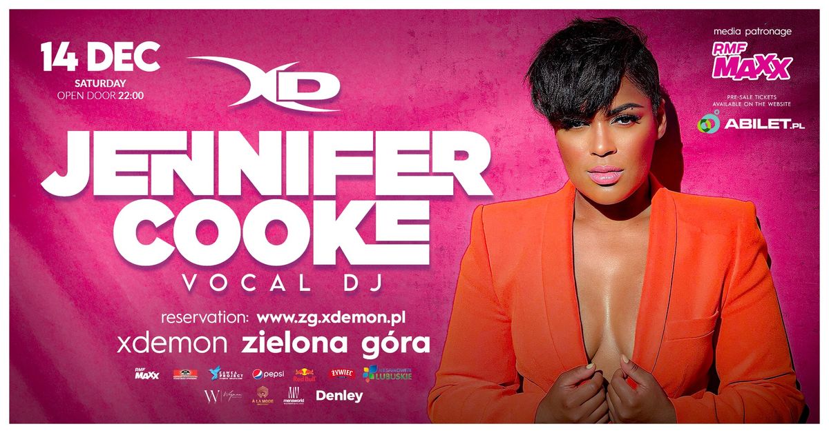 Jennifer Cooke | Vocal DJ | X-Demon Zielona G\u00f3ra 