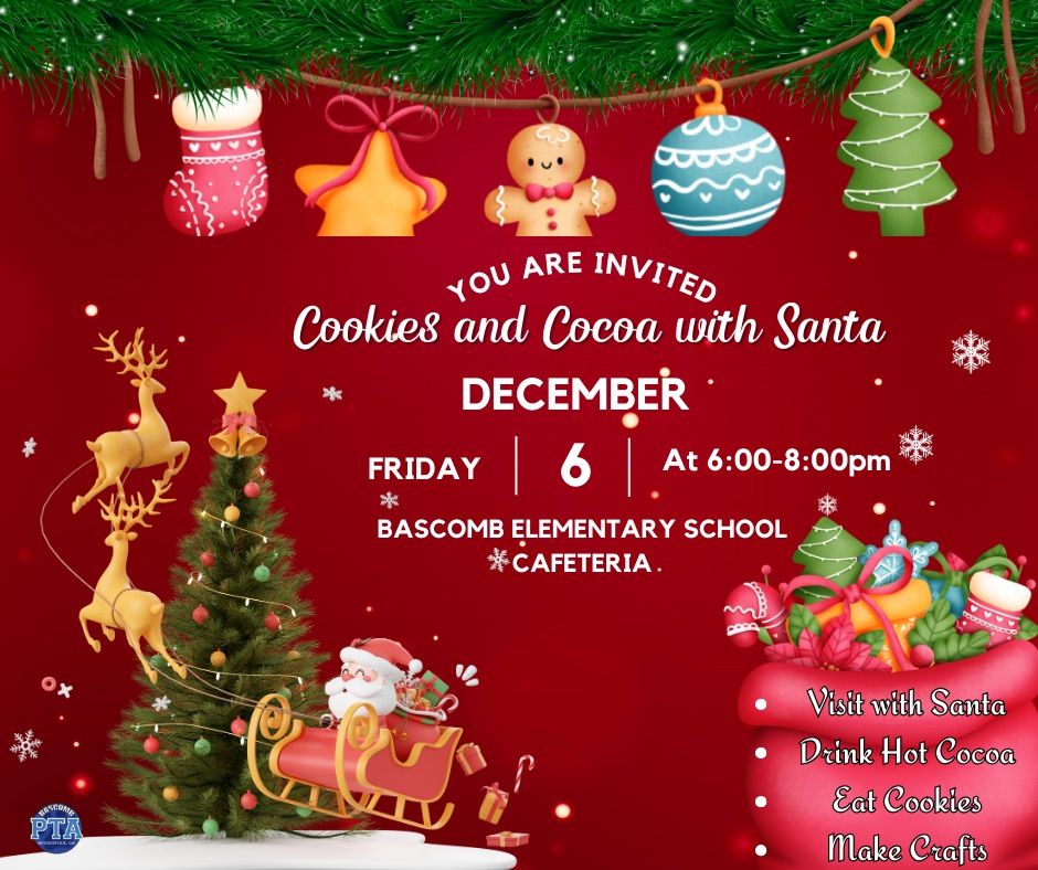 Cookies and Cocoa with Santa!