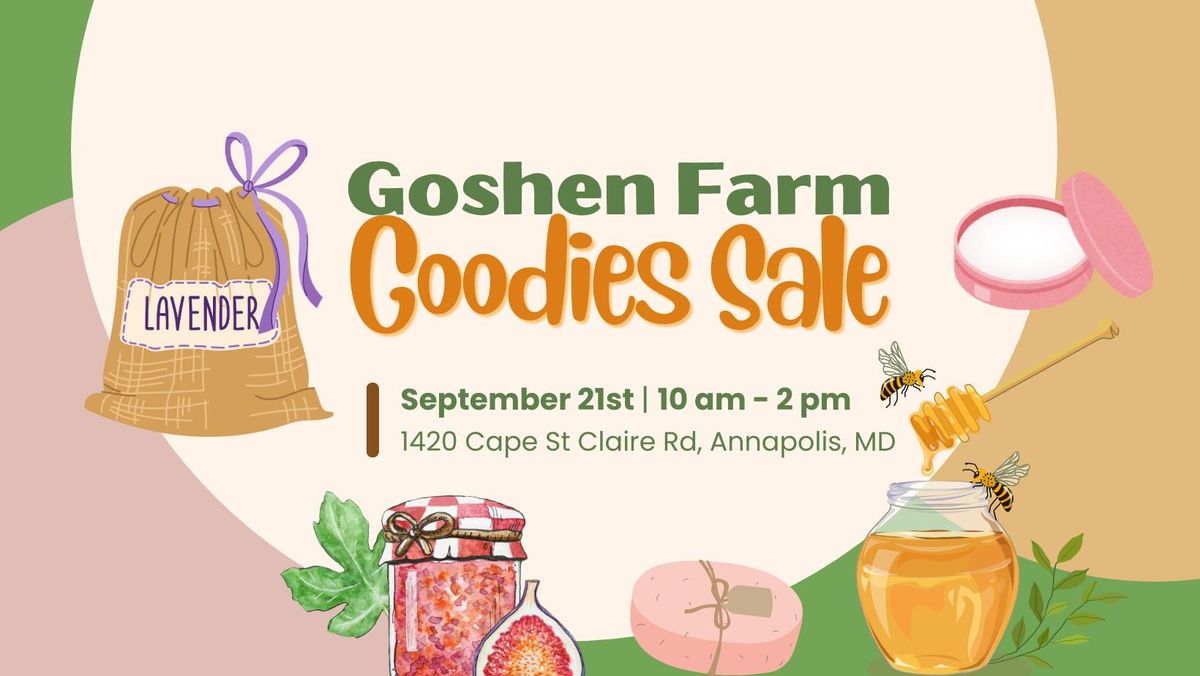 Goshen Goodies Pop-Up Sale