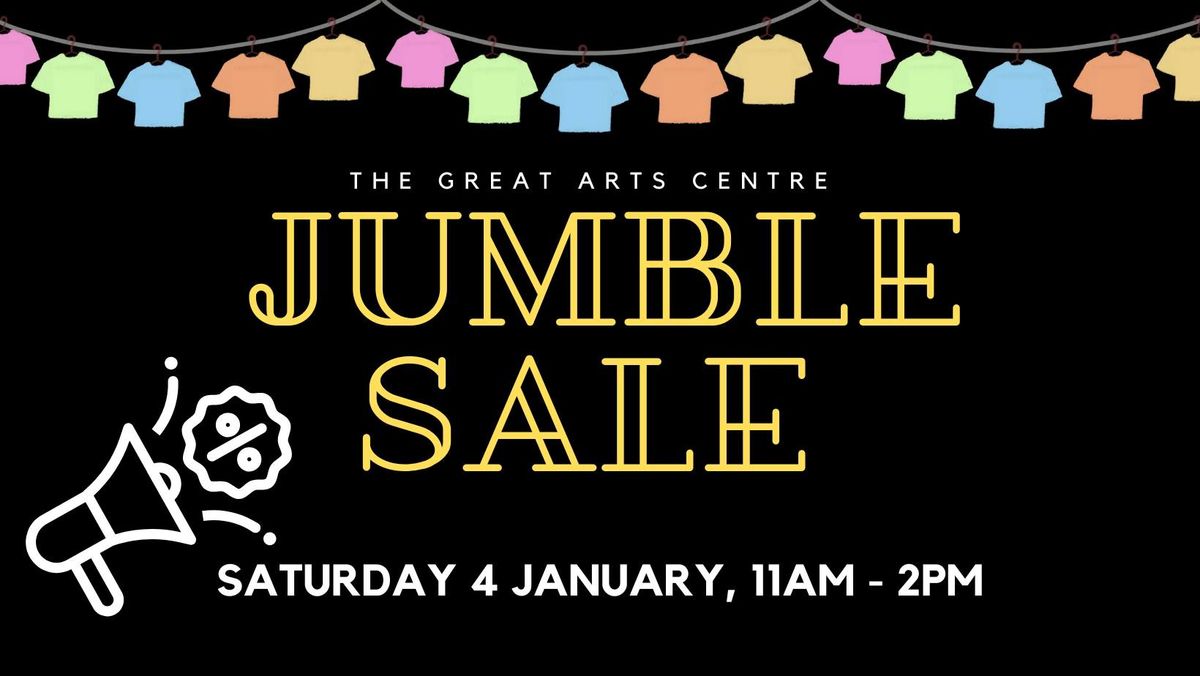 The Great Arts Centre Jumble Sale