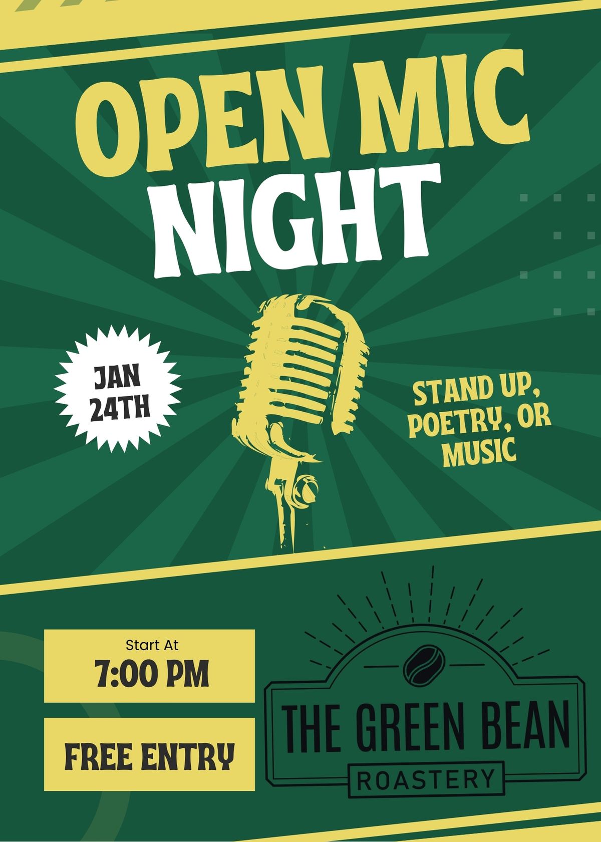 Open Mic Night! 