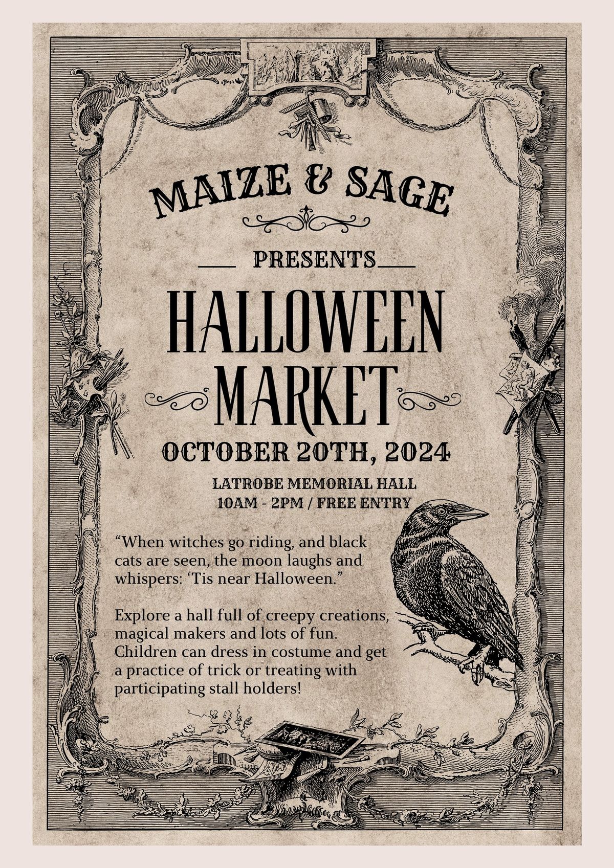 Maize & Sage HALLOWEEN MARKET