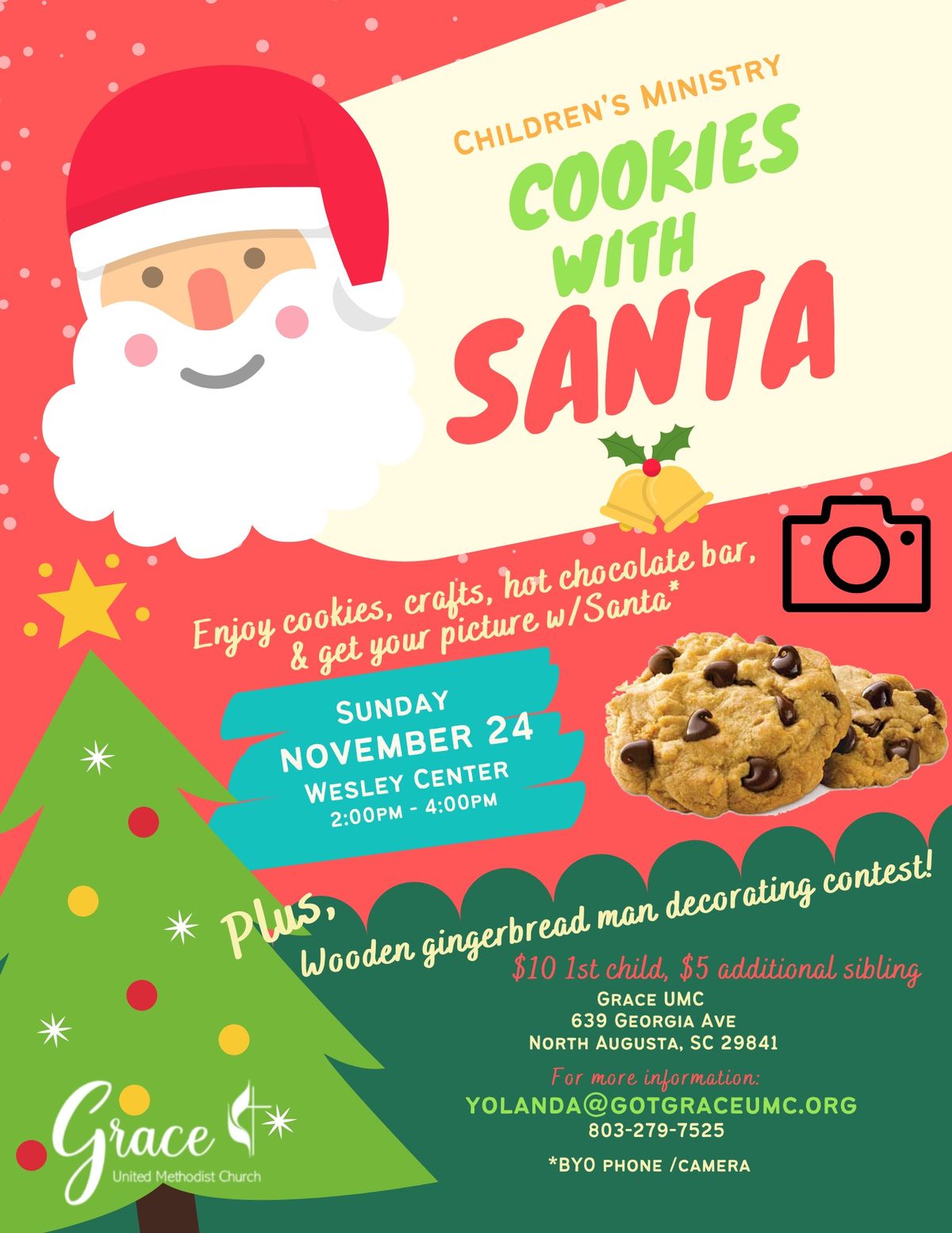 Cookies with Santa