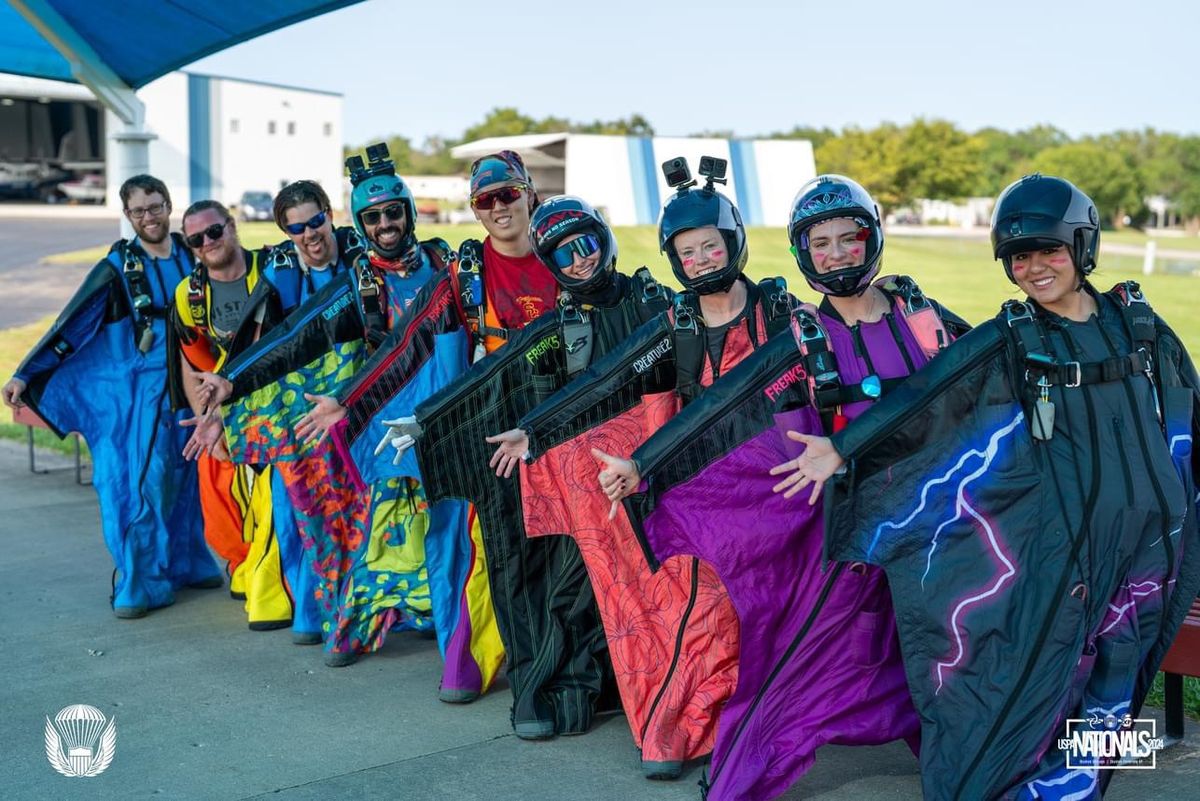 US Parachute Team: Introduction to Wingsuit Acrobatics