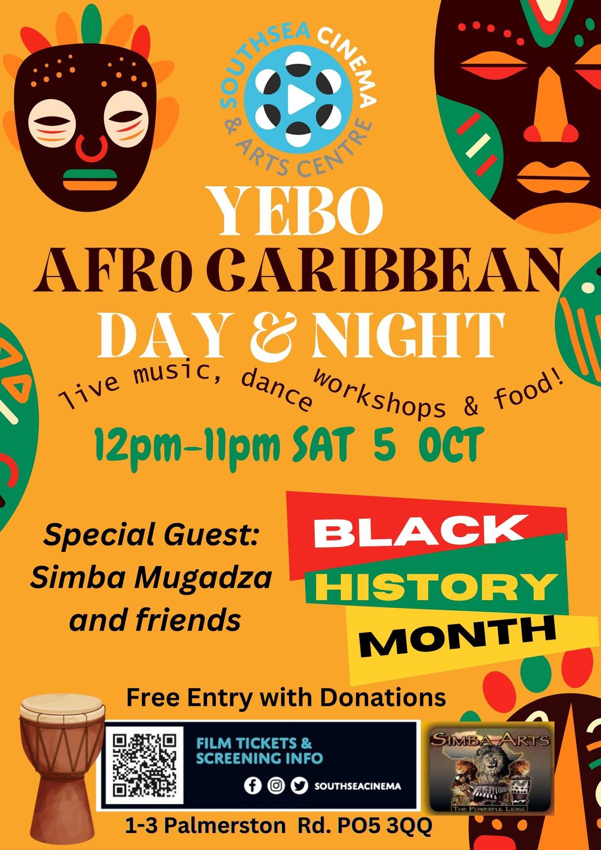 Yebo Afro Caribbean Day & Night