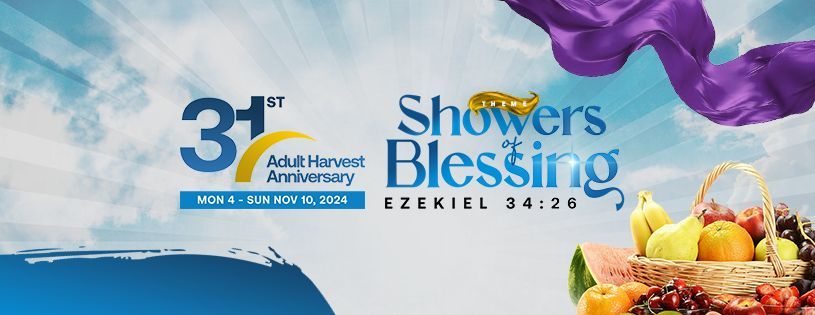 31st Adult Harvest and Thanksgiving Service