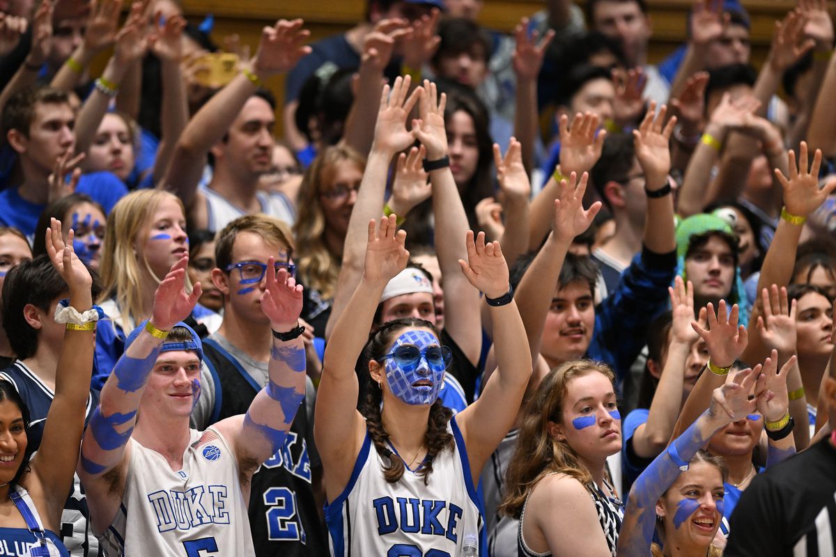 Clemson Tigers at Duke Blue Devils Womens Basketball at Cameron Indoor Stadium