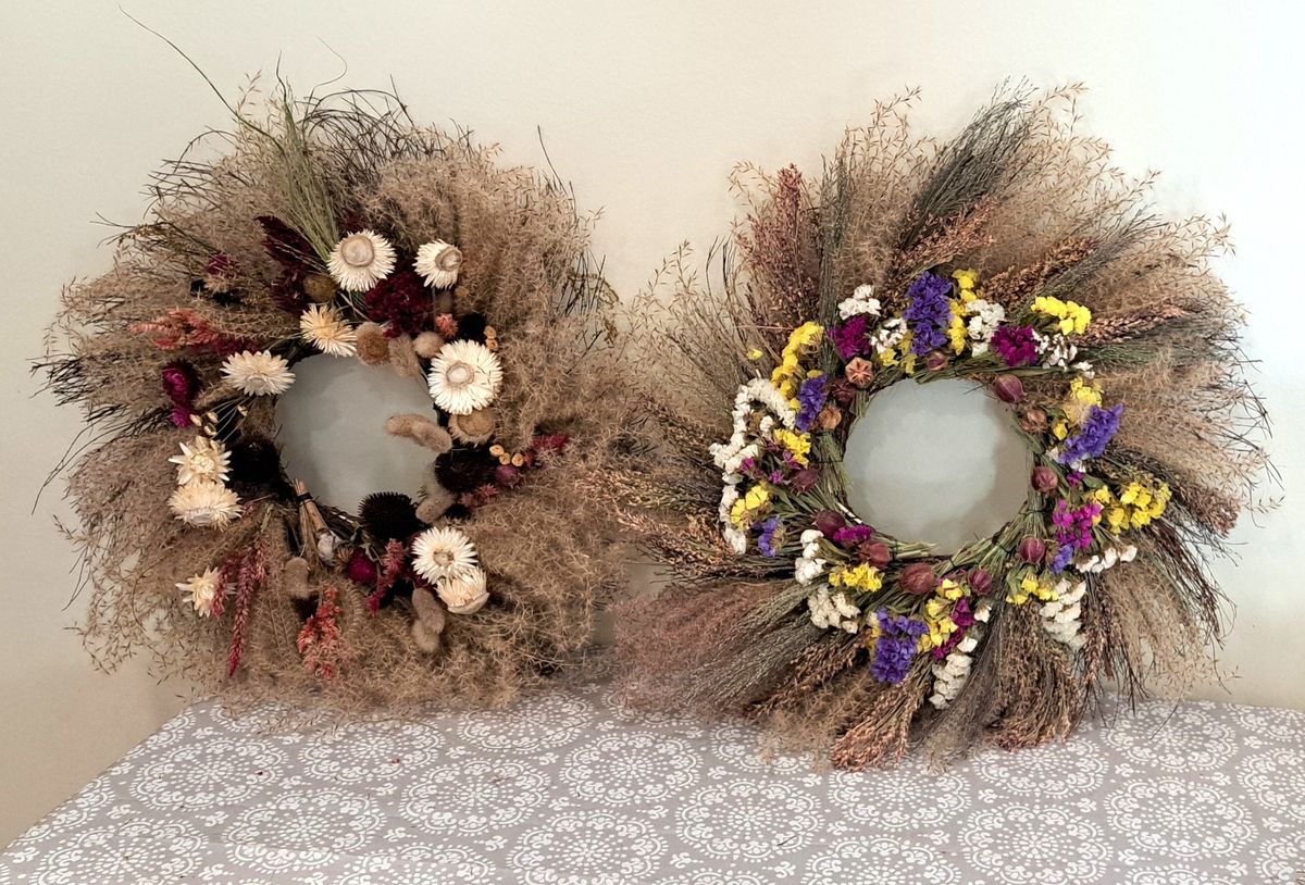 Dried Flower Wreath Workshop