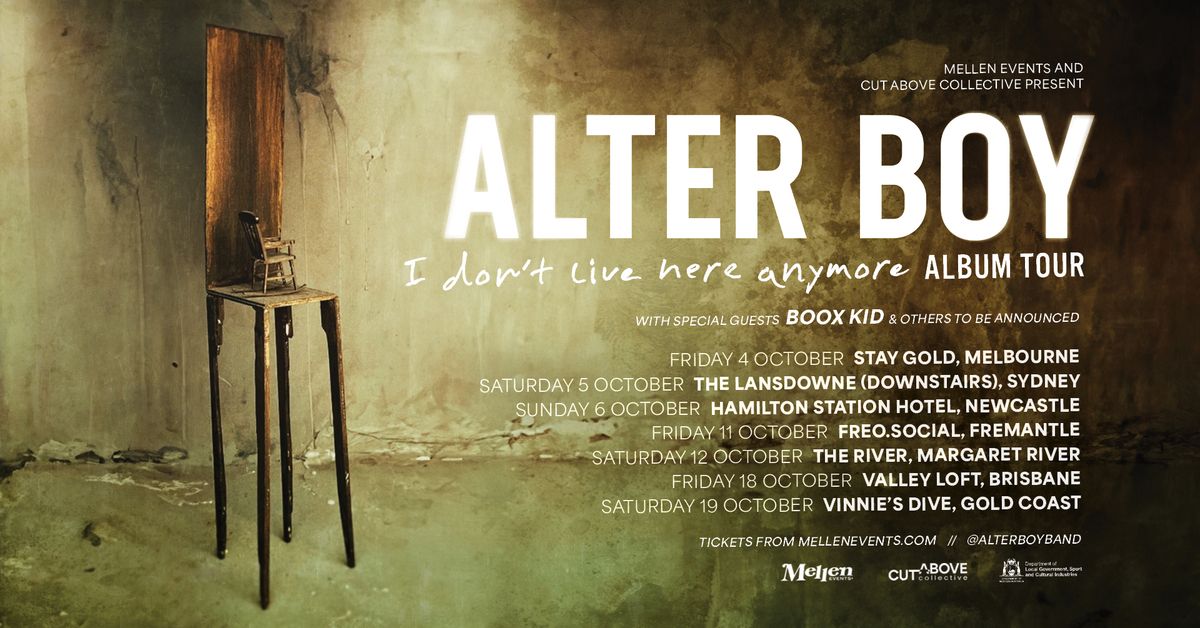 Alter Boy - Album Tour