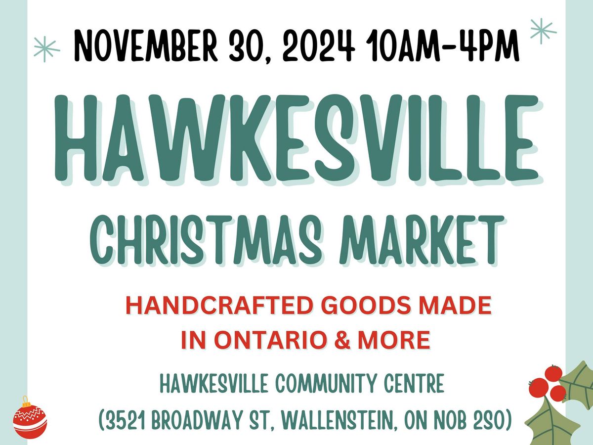 Hawkesville Christmas Market