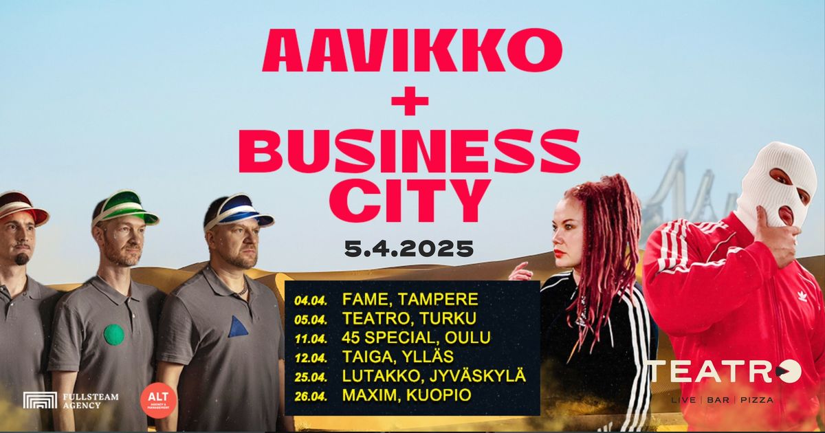 BUSINESS CITY, AAVIKKO