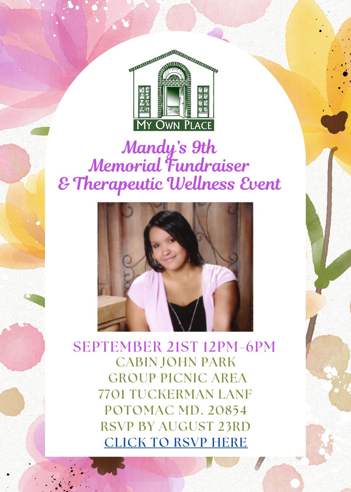 Mandy's Memorial and Therapeutic Wellness Event 