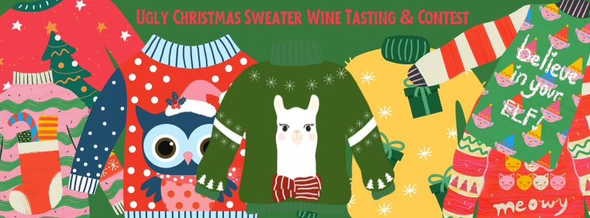 Ugly Christmas Sweater Wine Tasting & Contest