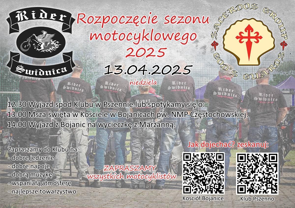 Rozpocz\u0119cie sezonu motocyklowego z Rider \u015awidnica 