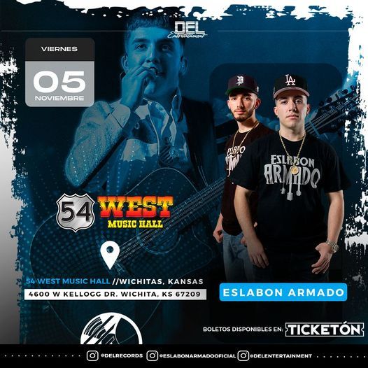 ESLABON ARMADO, 54 West Music Hall, Wichita, 5 November 2021