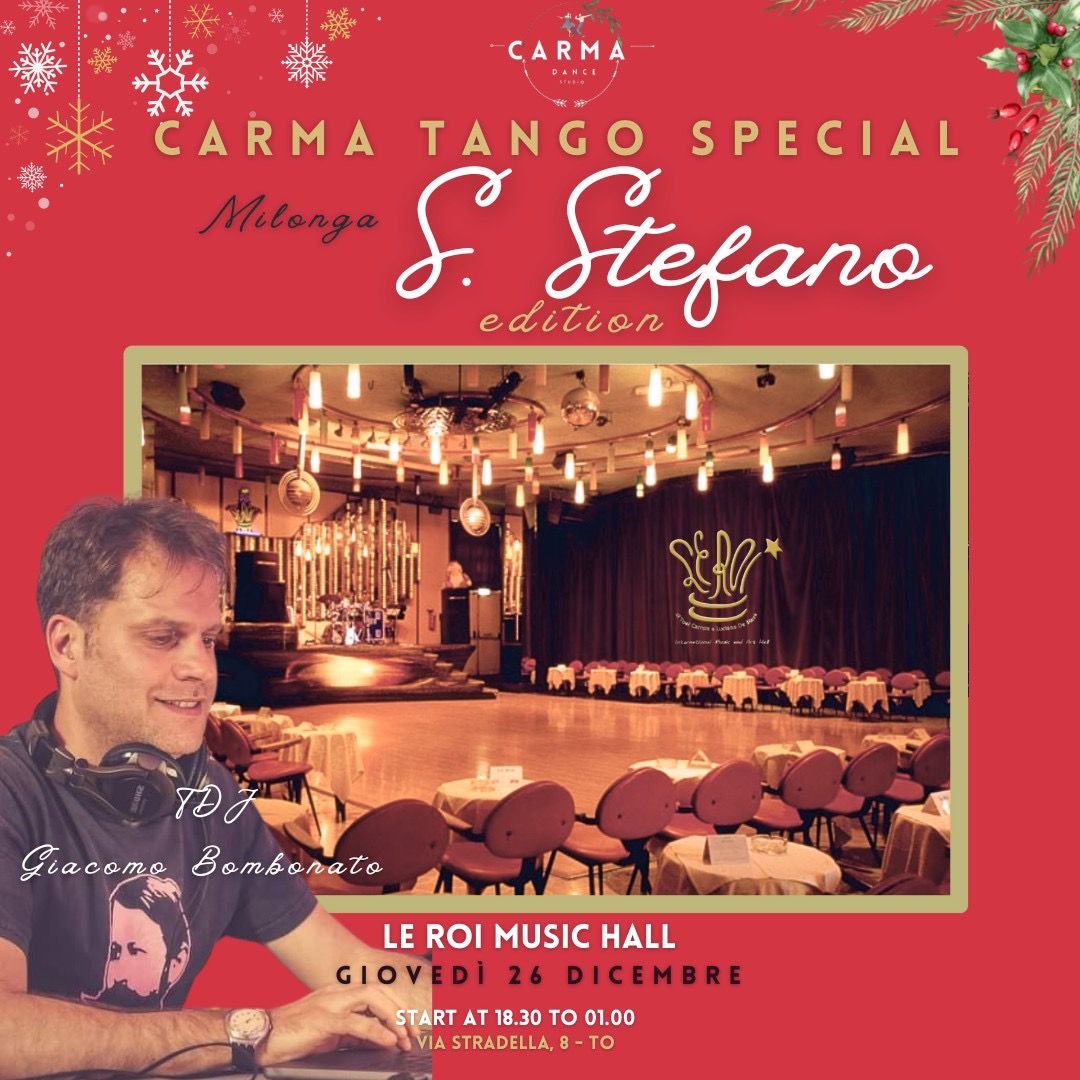 MILONGA DI S.STEFANO - Carma Tango Special@Le Roi Music Hall