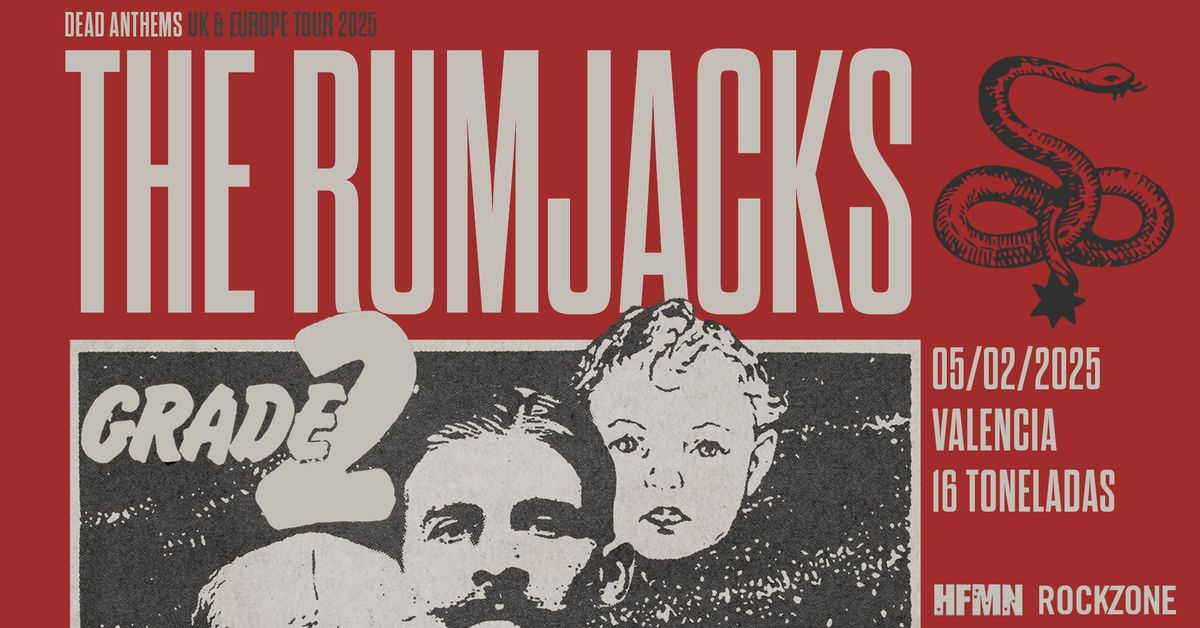 The Rumjacks + Grade 2 (05\/02\/2025) VAL\u00c8NCIA @ 16 Toneladas