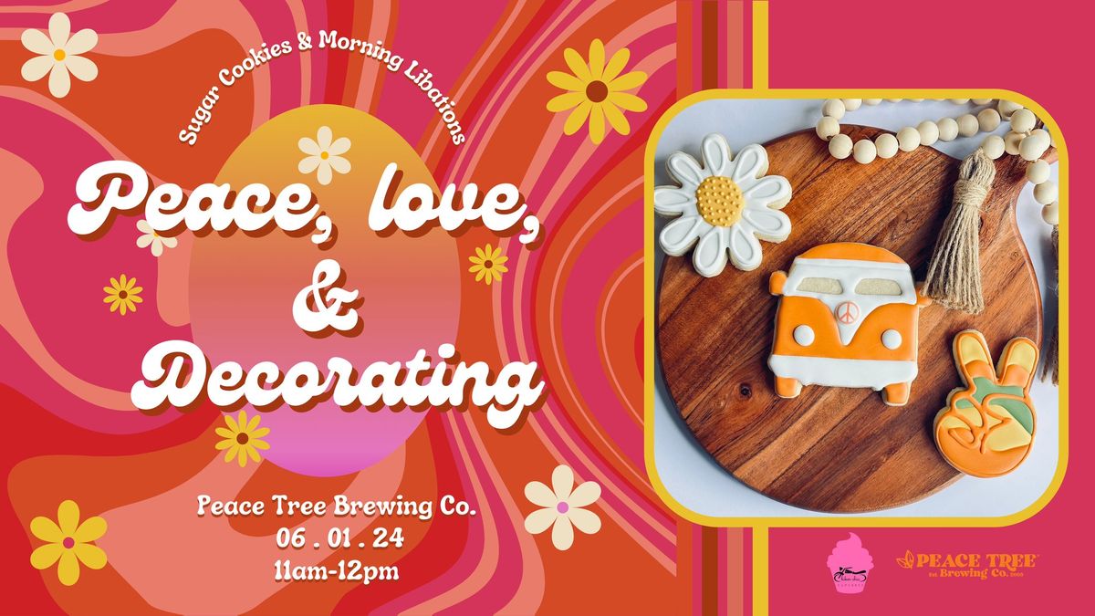 Peace, Love, & Decorating: Sugar Cookies & Morning Libations
