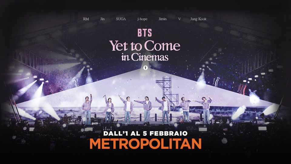 BTS: Yet To Come In Cinemas, Cityplex Metropolitan, Cityplex ...