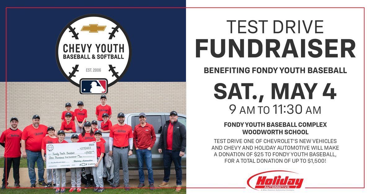Chevy Drives Youth Baseball | Fondy Youth Baseball Picture Day