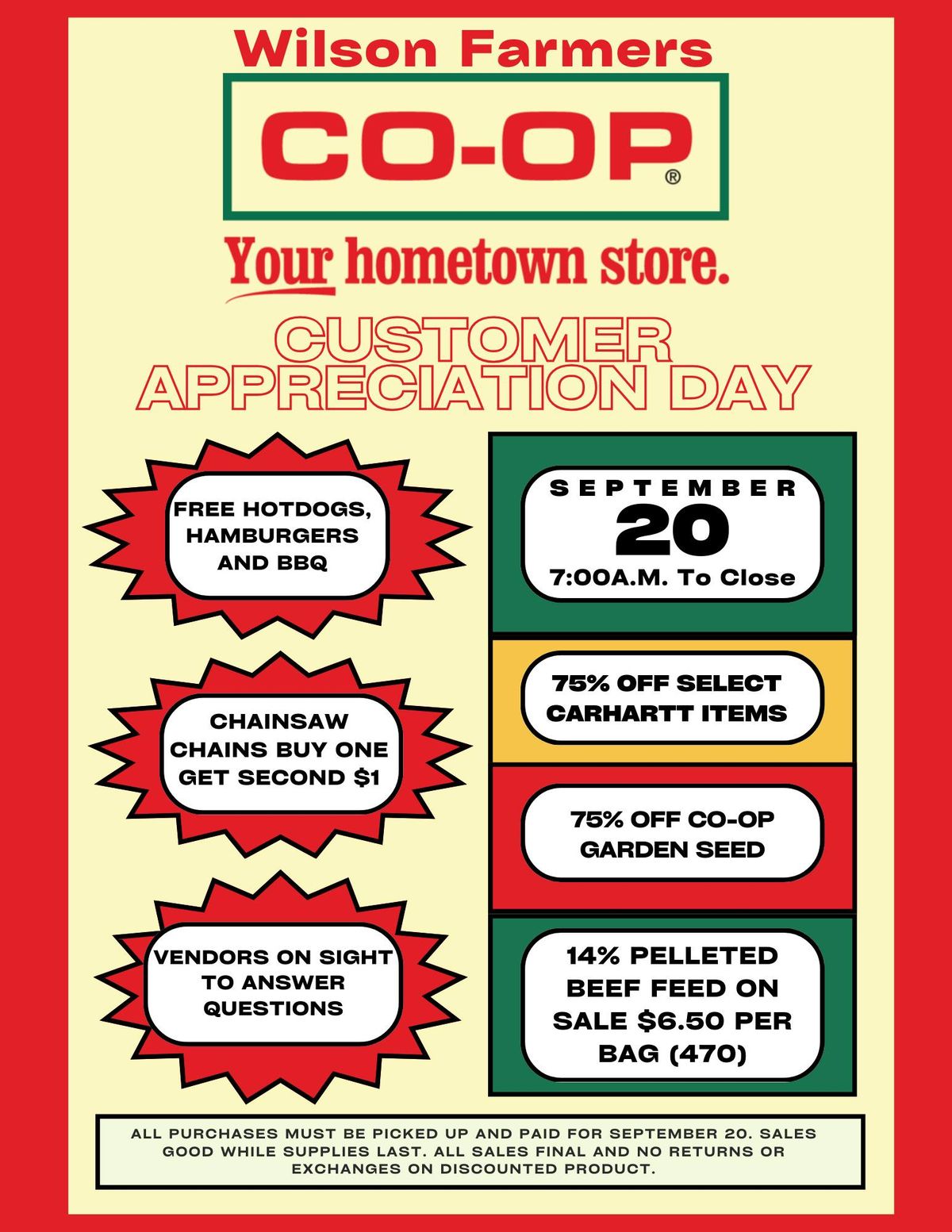 Customer Appreciation Day