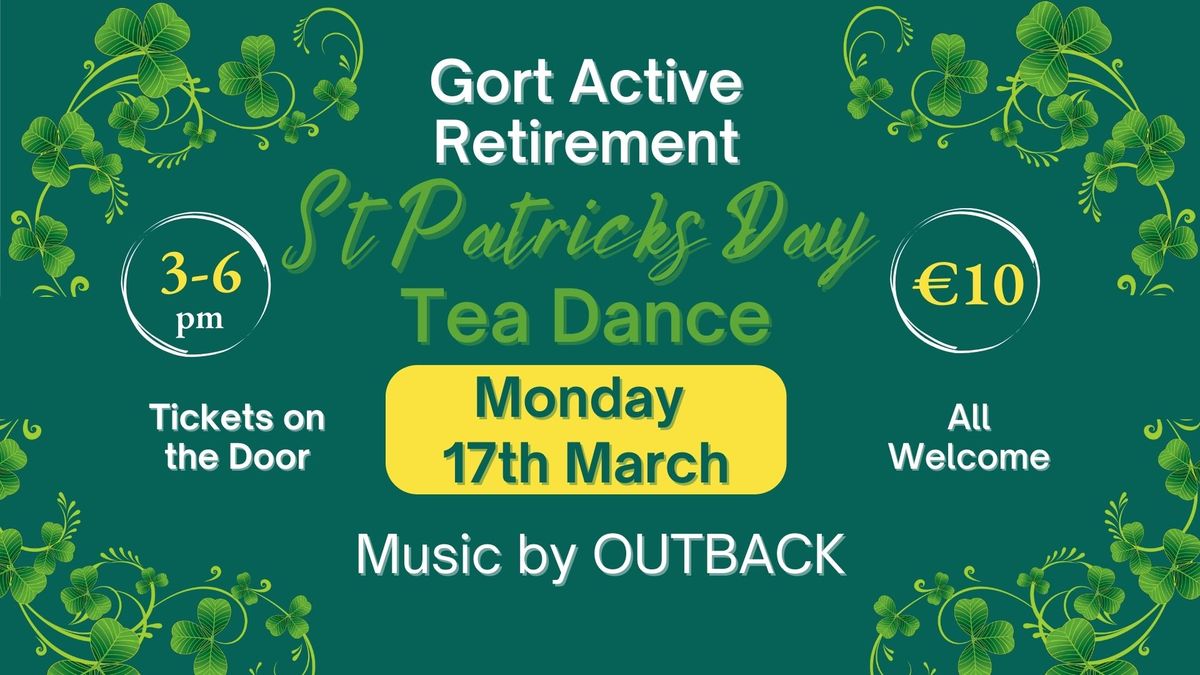 St Patrick's Day Tea Dance