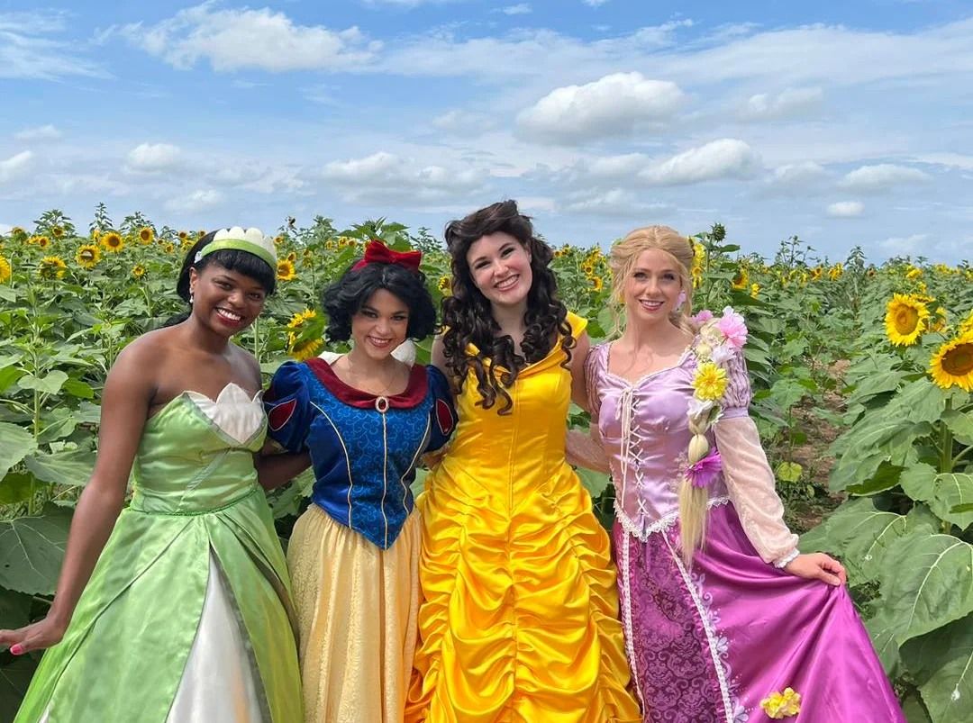 Princess Day at the Sunflowers! 