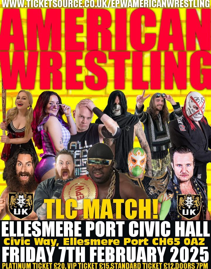 AMERICAN WRESTLING EPW ELLESMERE PORT