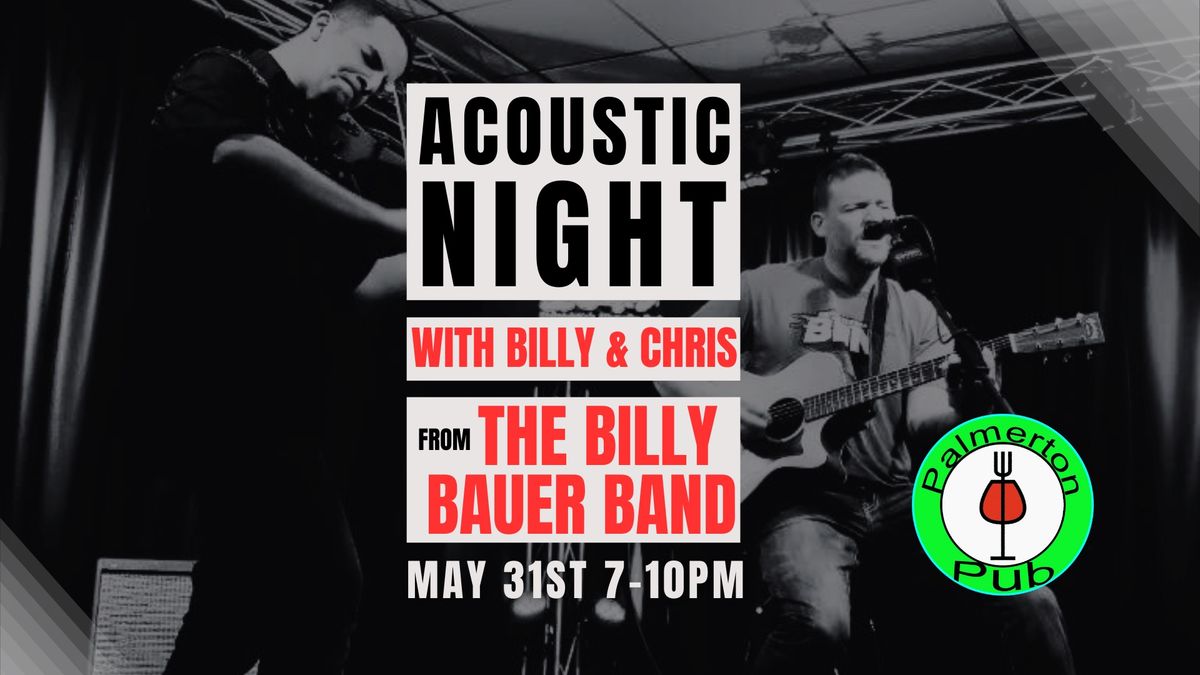 Acoustic Night: Billy & Chris from The Billy Bauer Band
