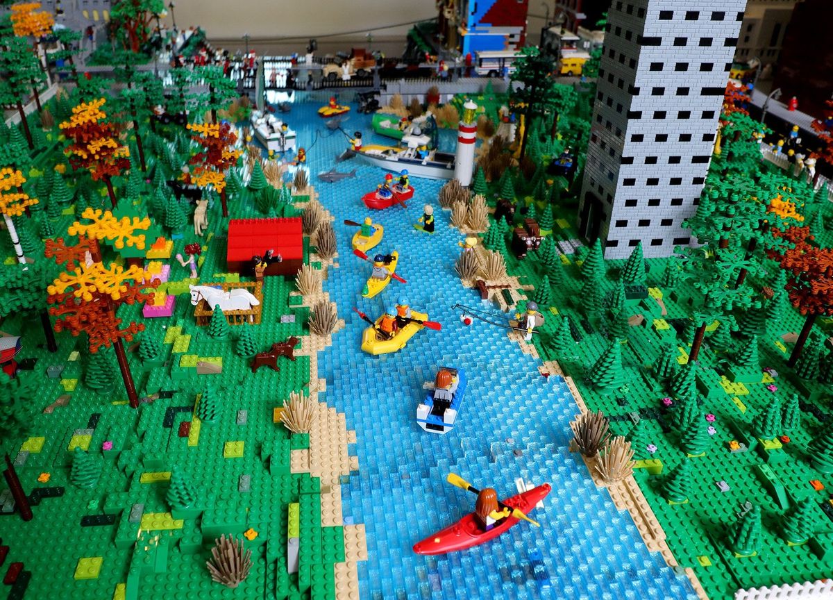 Lego Display and Sale - Bay Beach Amusement Park - Day 1