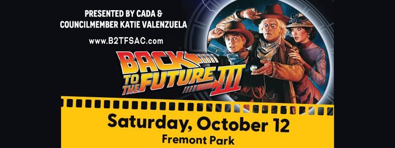 "Back to the Future III" Movie in Fremont Park Event