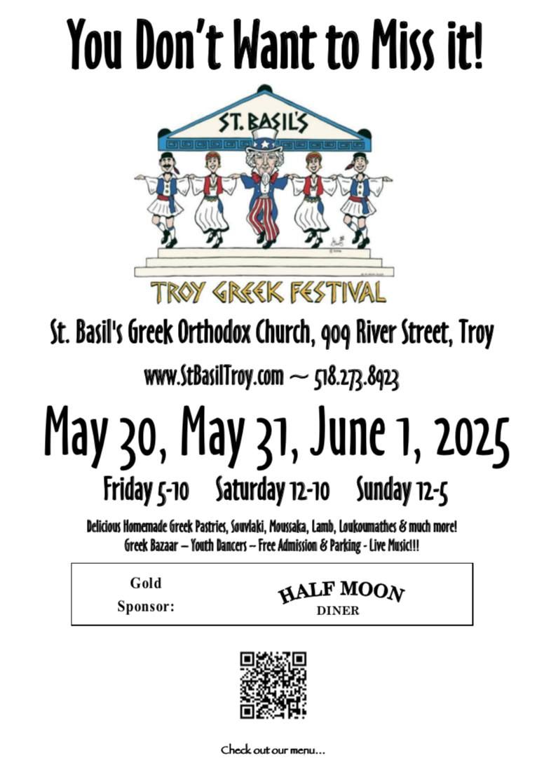 2025 St Basil Troy Greek Festival