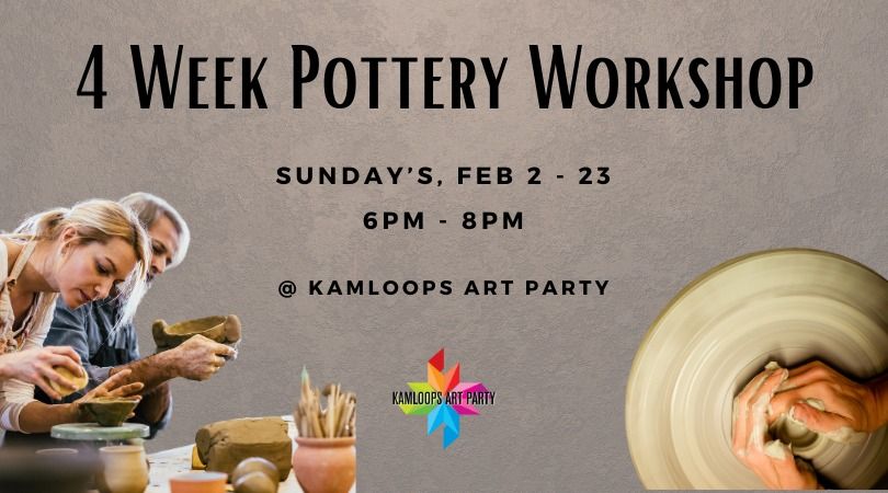 4 Week Public Pottery Workshop 