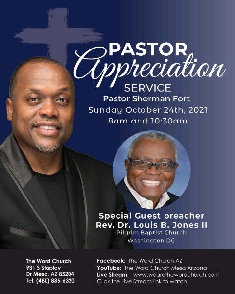 Pastor Appreciation Service